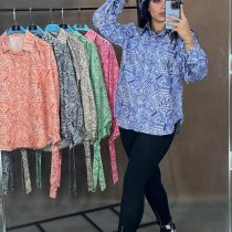 شومیز طرح دار