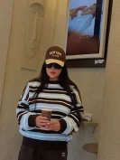بلوز بافت راه راه5